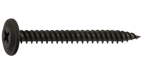 WKRĘTY PODKŁADKOWE SAMOGWINTUJĄCE 4,2x65mm PH CZARNE 12 szt KLIMAS BWPF-42065