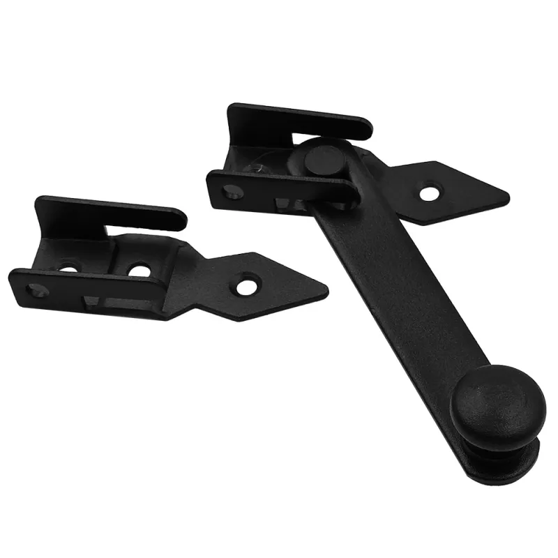 ZASUWKA DO BRAM ZAMKNIĘCIE DO FURTKI OGRODOWEJ CZARNE WOGO 120 DOMAX