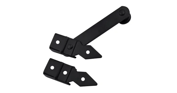 ZASUWKA DO BRAM ZAMKNIĘCIE DO FURTKI OGRODOWEJ CZARNE WOGO 120 DOMAX