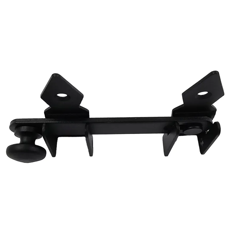 ZASUWKA DO BRAM ZAMKNIĘCIE DO FURTKI OGRODOWEJ CZARNE WOGO 120 DOMAX