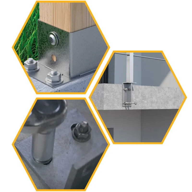 KOTWA STALOWA 10x150 DO BETONU DWUROZPOROWA Z NAKRĘTKĄ PODKŁADKOWĄ 20szt    KLIMAS LTP-10150