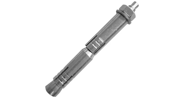 KOTWA STALOWA 10x150 DO BETONU DWUROZPOROWA Z NAKRĘTKĄ PODKŁADKOWĄ 20szt    KLIMAS LTP-10150