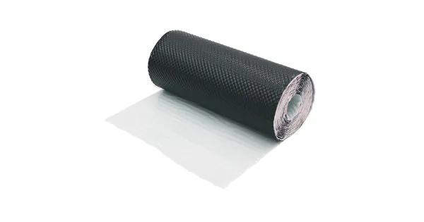 TAŚMA KOMINOWA OPIERZENIOWA 300mm DO OBRÓBKI KOMINA 5mb GRAFITOWA RAL7016 3D PREMIUM