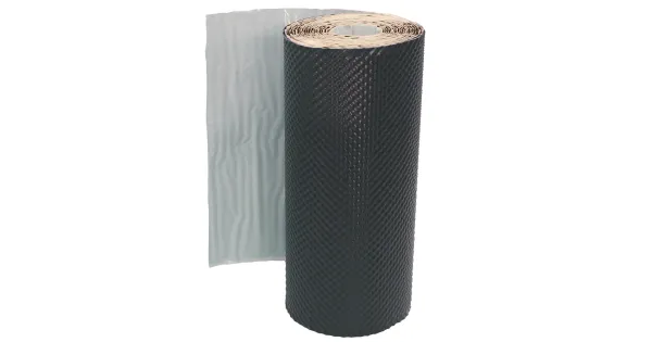 TAŚMA KOMINOWA OPIERZENIOWA 300mm DO OBRÓBKI KOMINA 5mb GRAFITOWA RAL7016 3D PREMIUM
