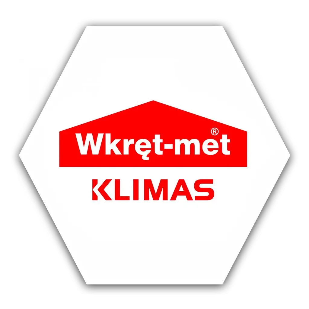 KOŁKI ROZPOROWE RAMOWE 8x80 Z ŁBEM SZEŚCIOKĄTNYM BLISTER 6szt KLIMAS BKPK-08080