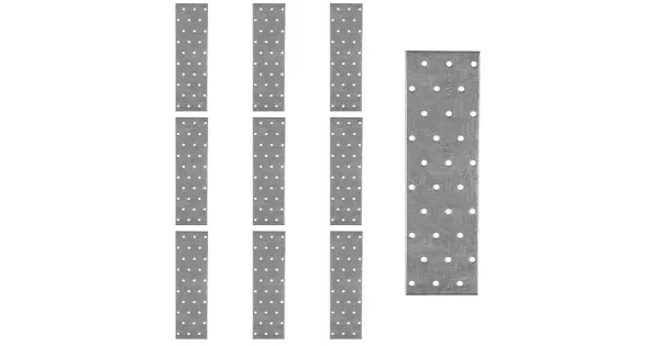 PP7 PŁYTKA PERFOROWANA ŁĄCZNIK CIESIELSKI 60x200x2 10szt PŁASKOWNIK DOMAX