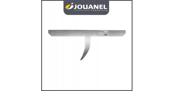 Kowadełko Do Łupka Proste Lewe 500mm Kute JOUANEL ENCG500 Stal Jakości S500
