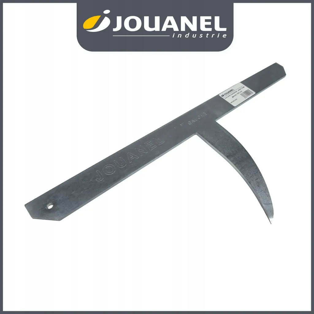 Kowadełko Do Łupka Proste Lewe 500mm Kute JOUANEL ENCG500 Stal Jakości S500