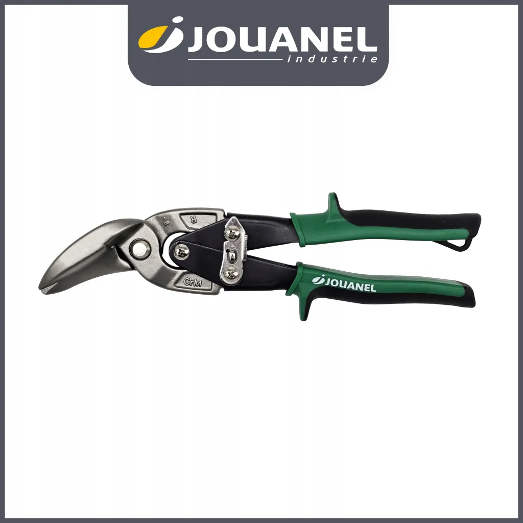 Nożyce Do Cięcia Blachy Stali Ręczne Prawe 250mm Jouanel