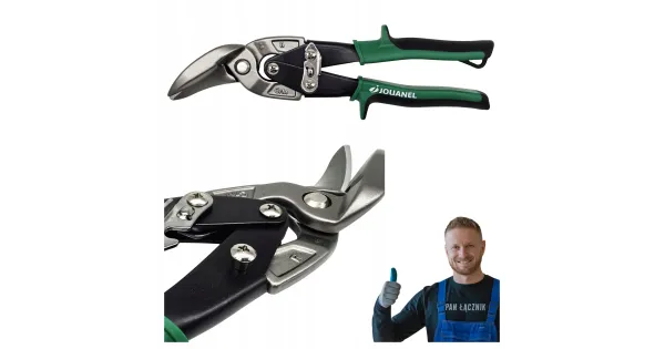 Nożyce Do Cięcia Blachy Stali Ręczne Prawe 250mm Jouanel