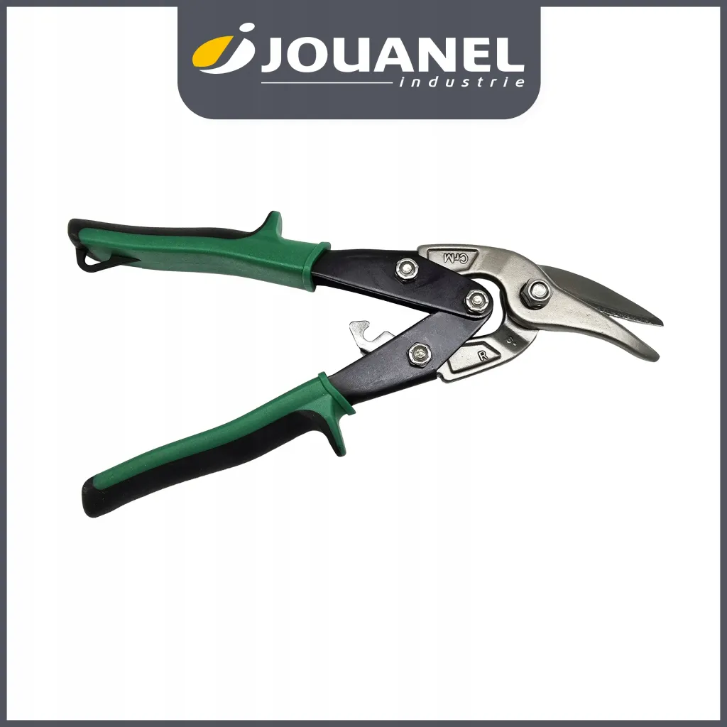 Nożyce Do Cięcia Blachy Stali Ręczne Prawe 250mm Jouanel