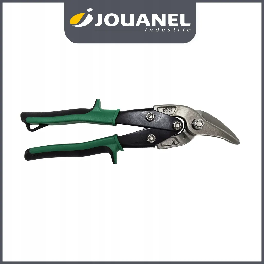 Nożyce Do Cięcia Blachy Stali Ręczne Prawe 250mm Jouanel