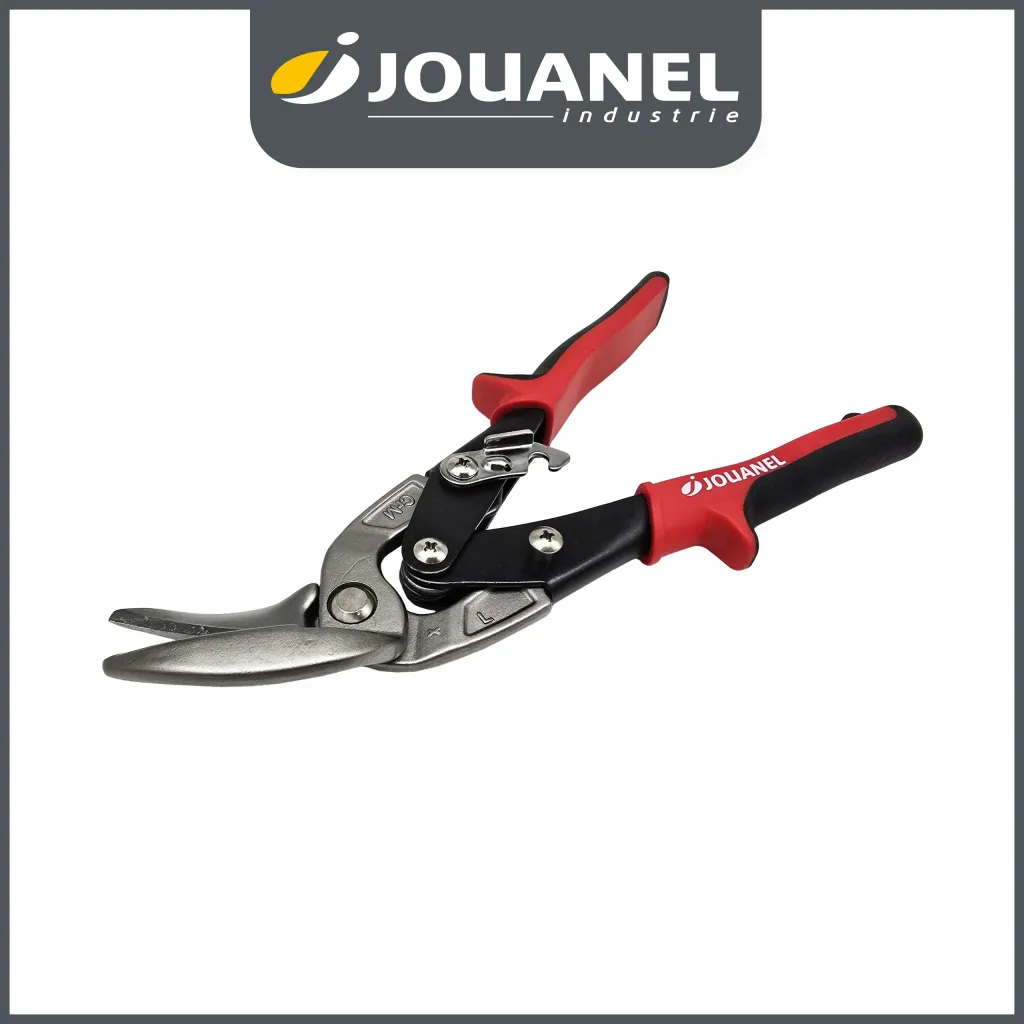 Nożyce Do Cięcia Blachy Stali Ręczne Lewe 250mm Jouanel