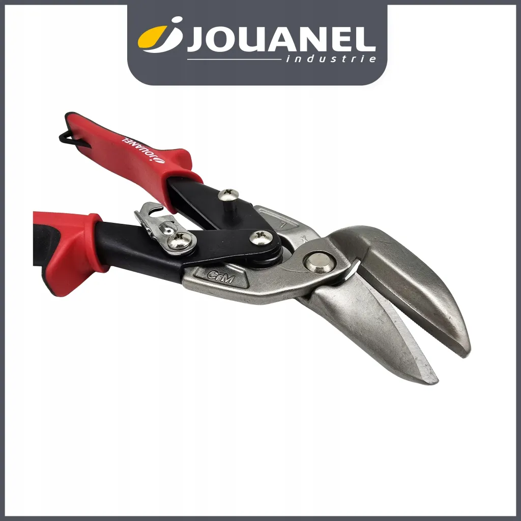 Nożyce Do Cięcia Blachy Stali Ręczne Lewe 250mm Jouanel
