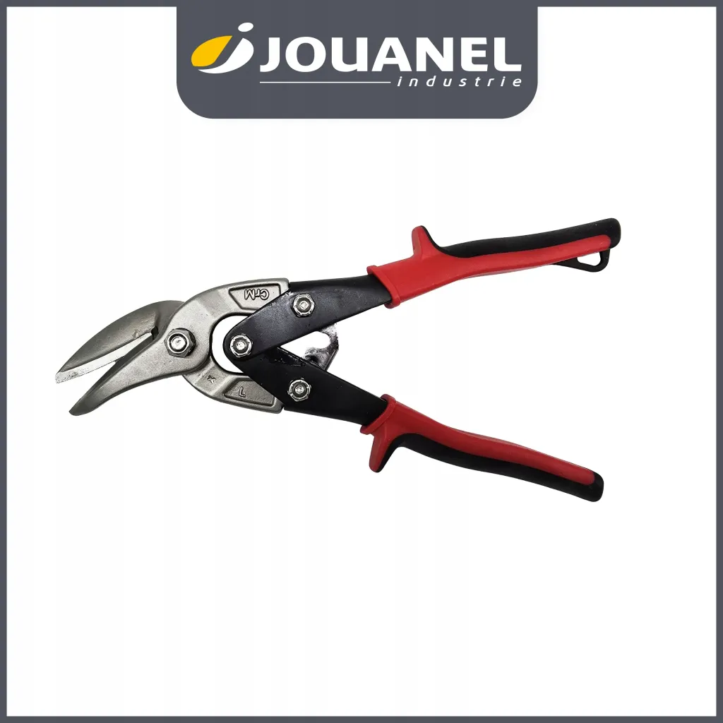 Nożyce Do Cięcia Blachy Stali Ręczne Lewe 250mm Jouanel