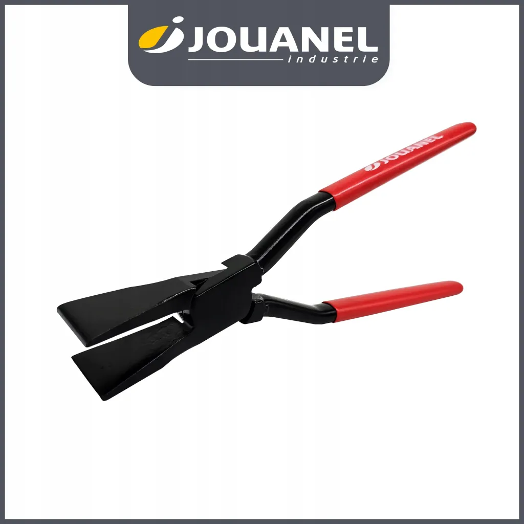 Szczypce Blacharskie Proste 40mm, Głębokość 45mm Do Precyzyjnych Zagięć Jouanel
