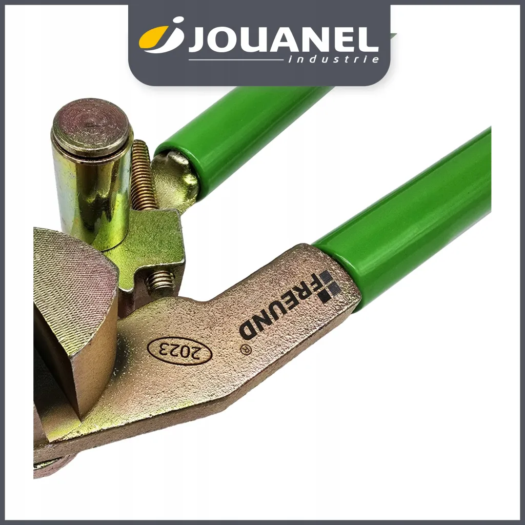 Zaginacz Giętarka Haków Rynnowych 40 x 6 mm Szerokość Szczeliny 10 mm Jouanel