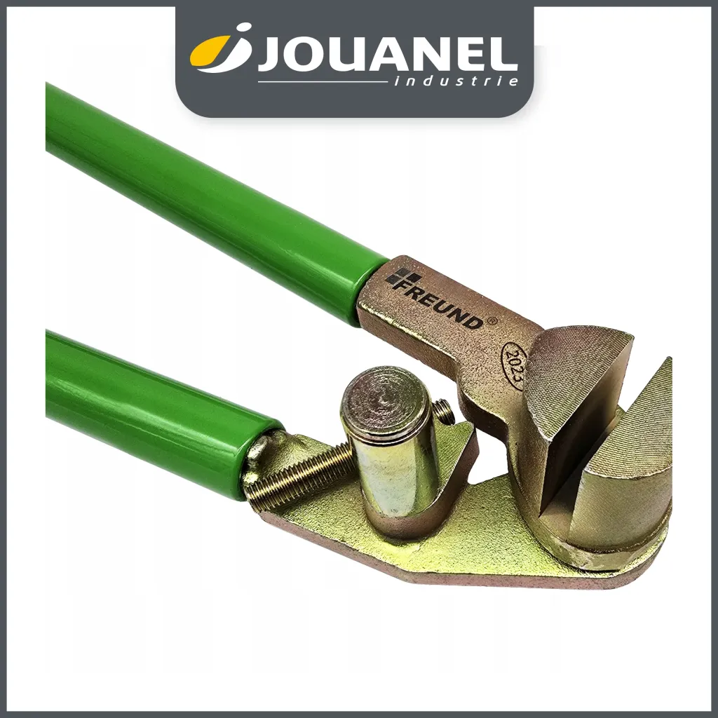 Zaginacz Giętarka Haków Rynnowych 40 x 6 mm Szerokość Szczeliny 10 mm Jouanel