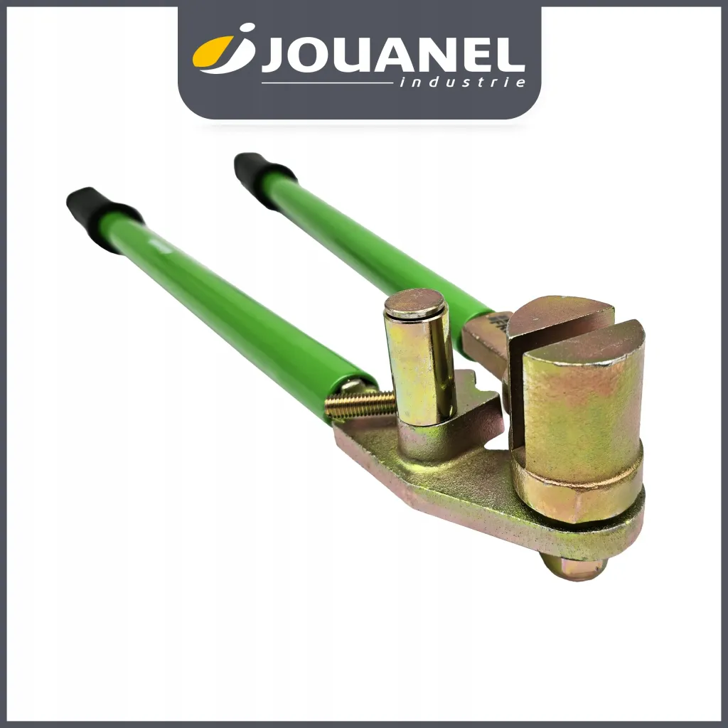 Zaginacz Giętarka Haków Rynnowych 40 x 6 mm Szerokość Szczeliny 10 mm Jouanel