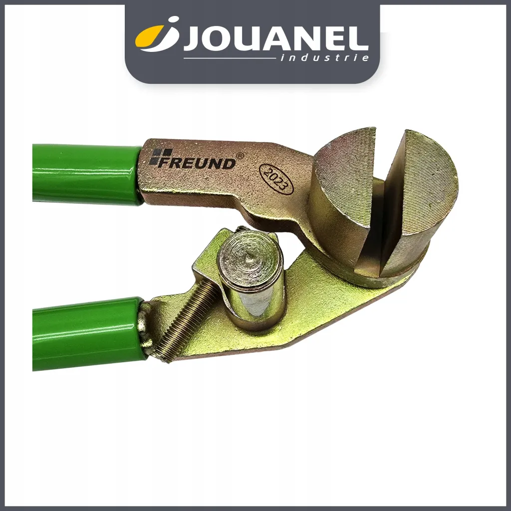 Zaginacz Giętarka Haków Rynnowych 40 x 6 mm Szerokość Szczeliny 10 mm Jouanel