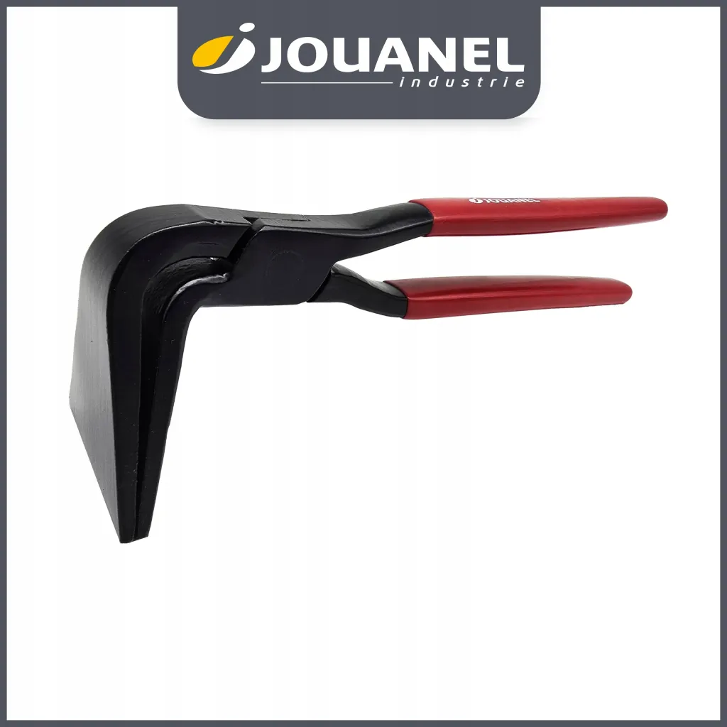 Kleszcze Szczypce Blacharskie Szerokie 80mm Głębokość 60mm Kątowe 90° Jouanel