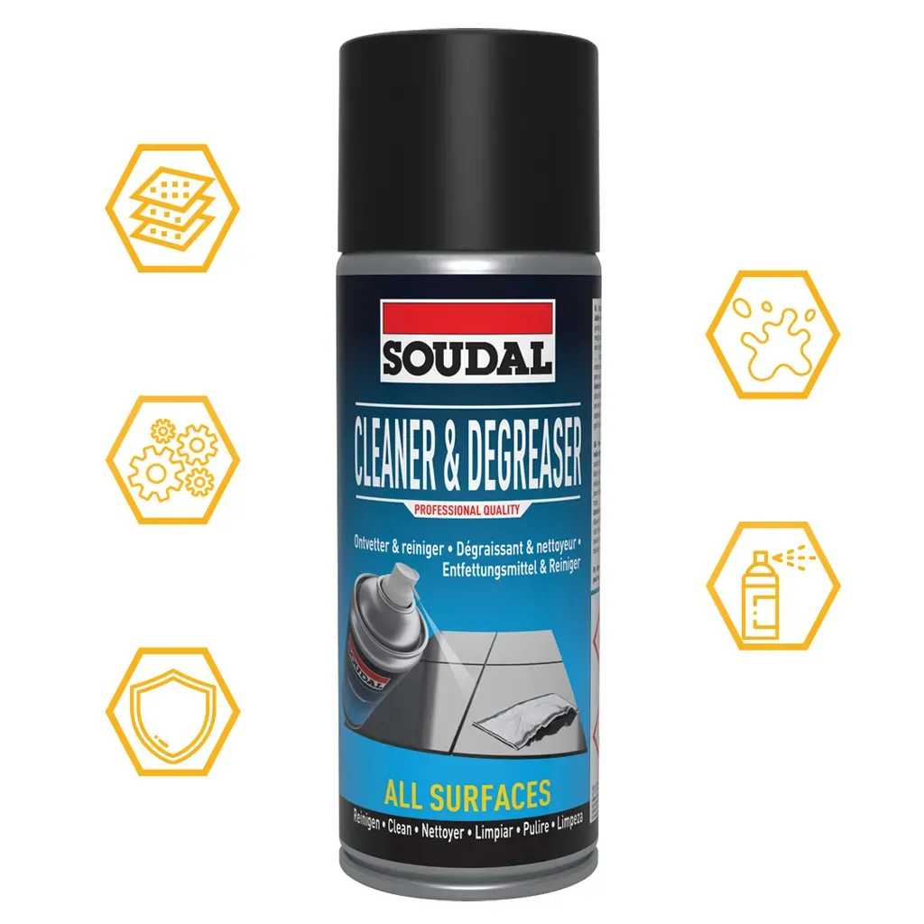ŚRODEK CZYSZCZĄCY I ODTŁUSZCZAJĄCY PREPARAT SPRAY CLEANER DEGREASER 400 ml