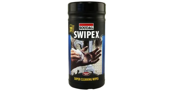 ŚCIERECZKI CZYSZCZĄCE NASĄCZONE SWIPEX 100szt SOUDAL