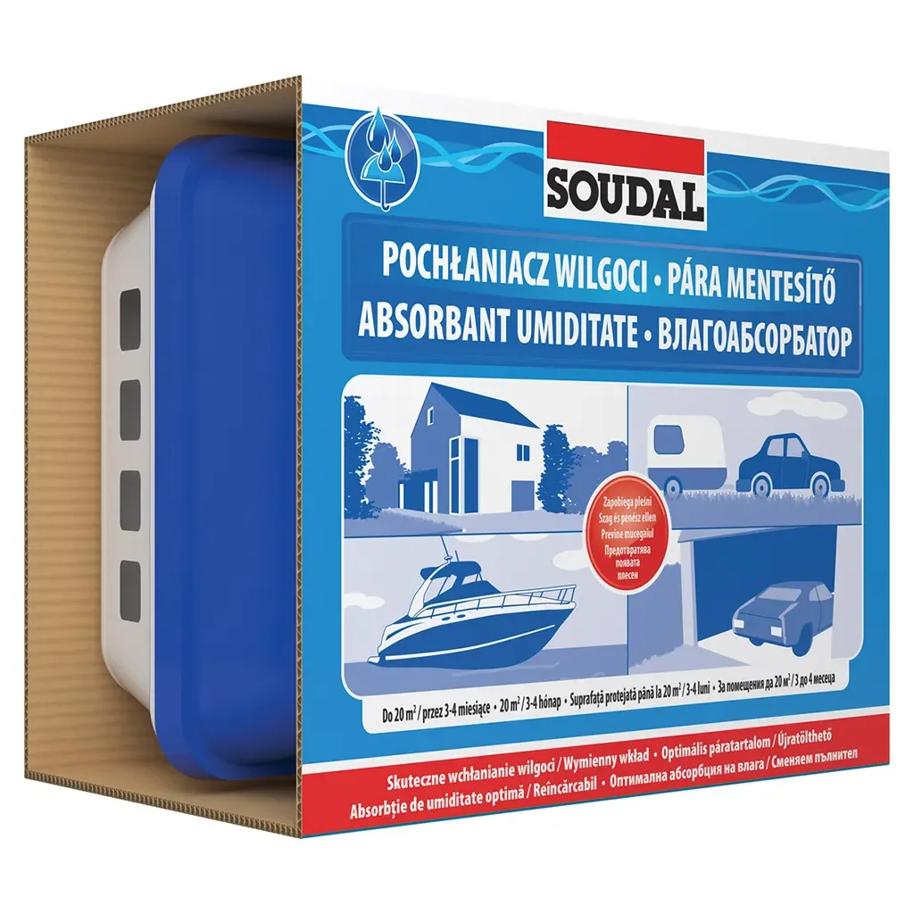POCHŁANIACZ WILGOCI OSUSZACZ POWIETRZA 450g SOUDAL