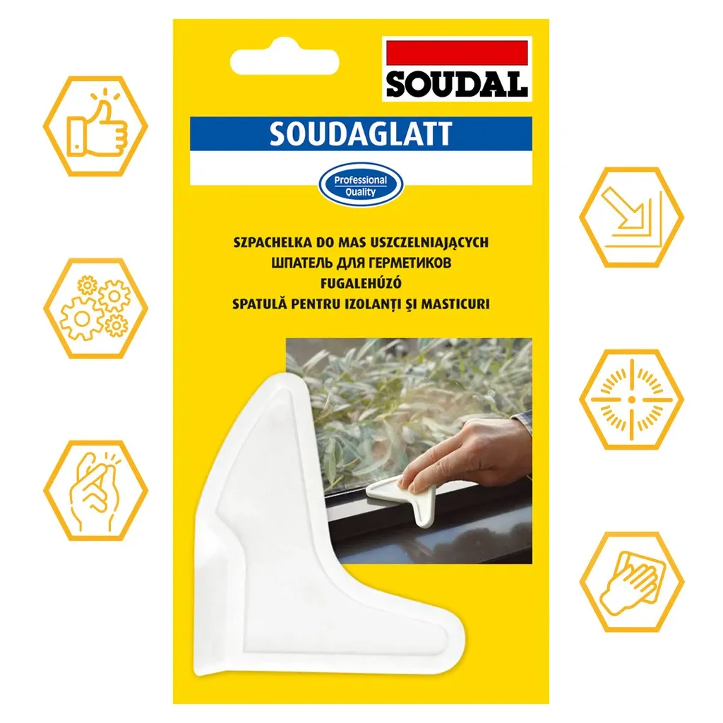 SZPACHELKA WYGŁADZAJĄCA DO MAS USZCZELNIAJĄCYCH SOUDAL