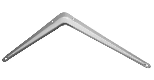 WSPORNIK PÓŁKI BIAŁY WZMOCNIONY 225x175 PODPORA STALOWY WS225/175 DOMAX
