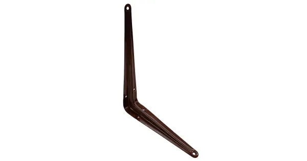 WSPORNIK PÓŁKI BRĄZOWY WZMOCNIONY 225x175 PODPORA STALOWY WS225/175 DOMAX