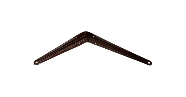 WSPORNIK PÓŁKI BRĄZOWY WZMOCNIONY 225x175 PODPORA STALOWY WS225/175 DOMAX
