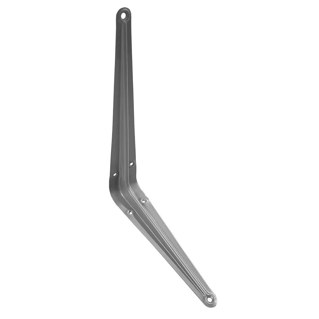 WSPORNIK PÓŁKI SZARY WZMOCNIONY 225x175 PODPORA STALOWY WS225/175 DOMAX