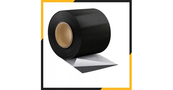 Taśma Butylowa Dekarska Aluminiowa 50mm 10mb Czarna Dachowa Uszczelniająca