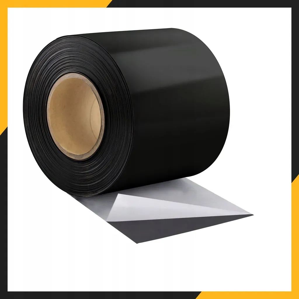 Taśma Butylowa Dekarska Aluminiowa 75mm 10mb Czarna Dachowa Uszczelniająca