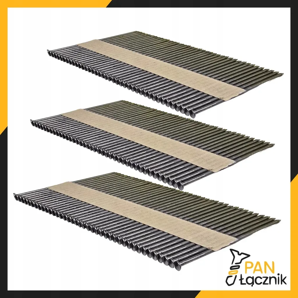 Gwoździe Do Gwoździarki 3,1x100mm 34° Pierścieniowe 2000 szt.