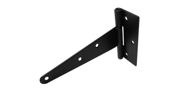 ZAWIAS PROSTOKĄTNY UNIWERSALNY 125x80 CZARNY DO DRZWICZEK I LEKKICH FURTEK ZT125