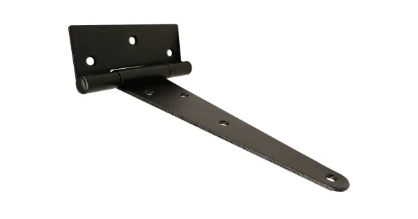 ZAWIAS PROSTOKĄTNY UNIWERSALNY 150x80 CZARNY DO DRZWICZEK I LEKKICH FURTEK ZT150