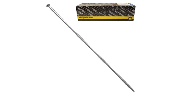 WKRĘTY CIESIELSKIE DO DREWNA 8x380 STOŻKOWE PEŁNY GWINT TORX CPS08380