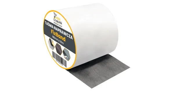 TAŚMA DO MEMBRANY DACHOWEJ FOLII 100mm x 25mb DO KLEJENIA ŁĄCZENIA NAPRAWY