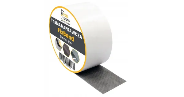 TAŚMA DO MEMBRANY DACHOWEJ FOLII 50mm x 25mb DO KLEJENIA ŁĄCZENIA NAPRAWY