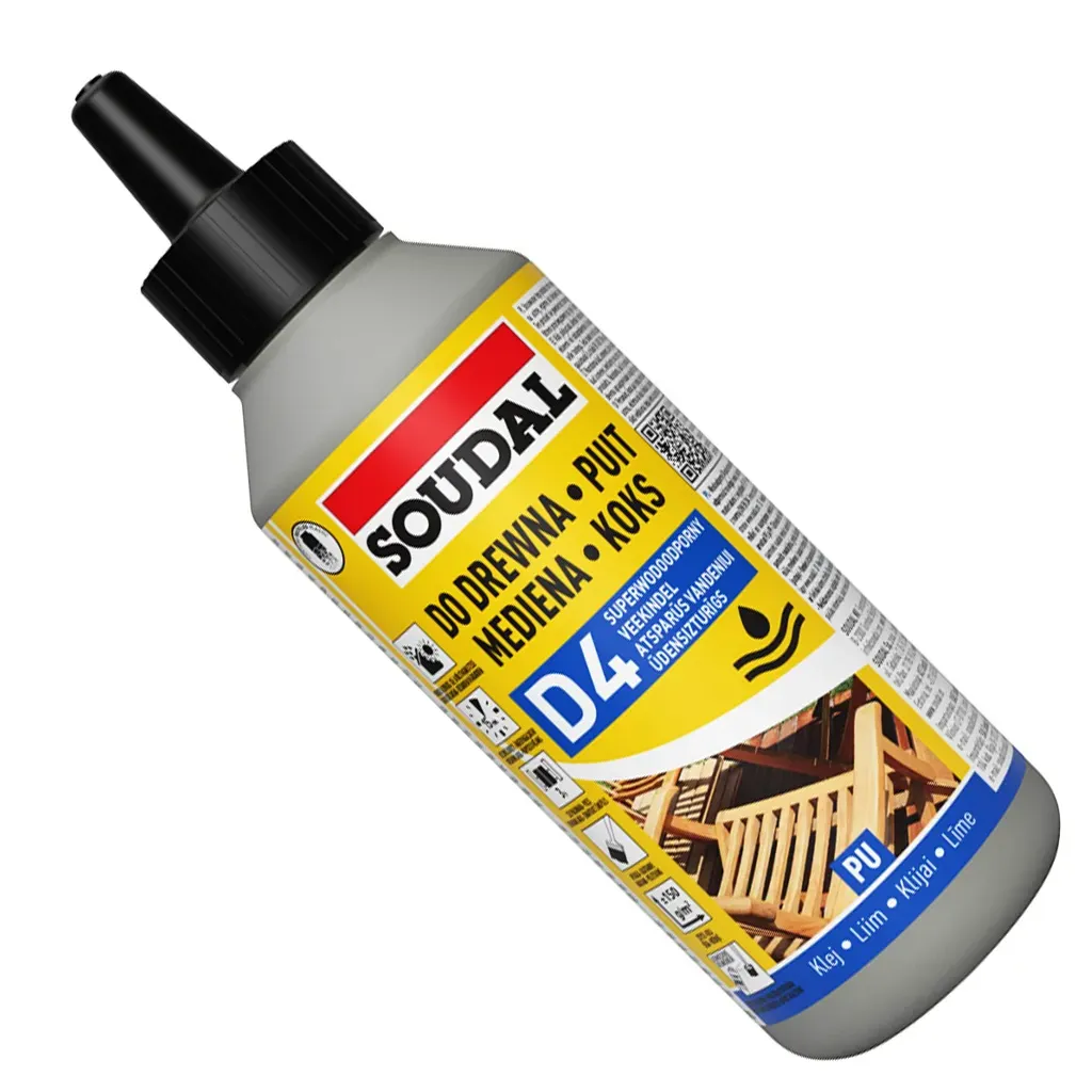 SUPERWODOODPORNY KLEJ DO DREWNA 66A SOUDAL 250 g