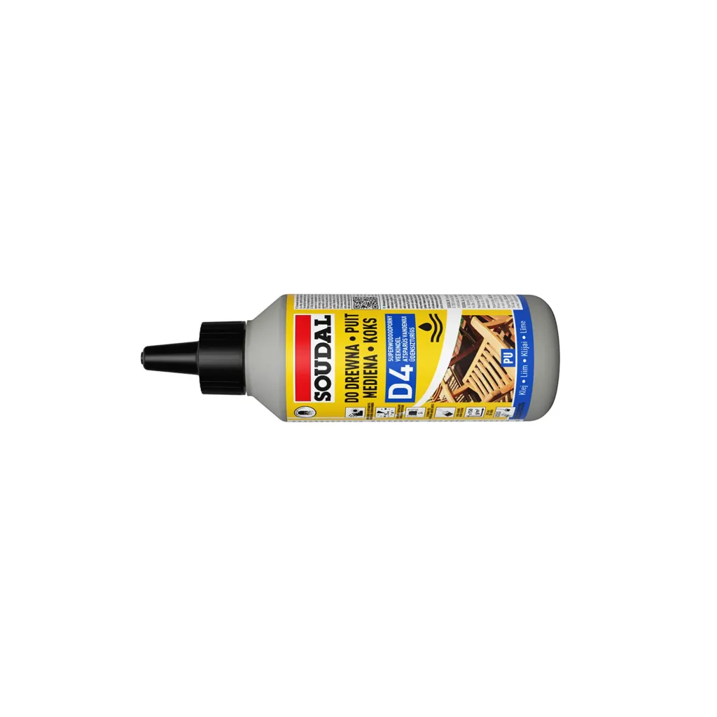 SUPERWODOODPORNY KLEJ DO DREWNA 66A SOUDAL 250 g