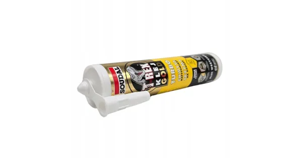 Klej Montażowy Błyskawiczny Biały Soudal T-rex Gold Turbo Szybki 290ml