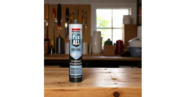 Soudal Fix All Crystal Bezbarwny Klej Uszczelniacz Uniwersalny 290ml