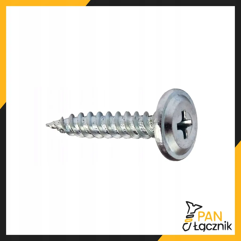 Wkręty Do Drewna Podkładowe Talerzykowe 4,2x13mm Ph2 Ocynk 1000szt