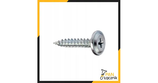 Wkręty Do Drewna Podkładowe Talerzykowe 4,2x16mm Ph2 Ocynk 1000szt