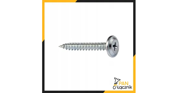 Wkręty Do Drewna Podkładowe Talerzykowe 4,2x32mm Ph2 Ocynk 500szt