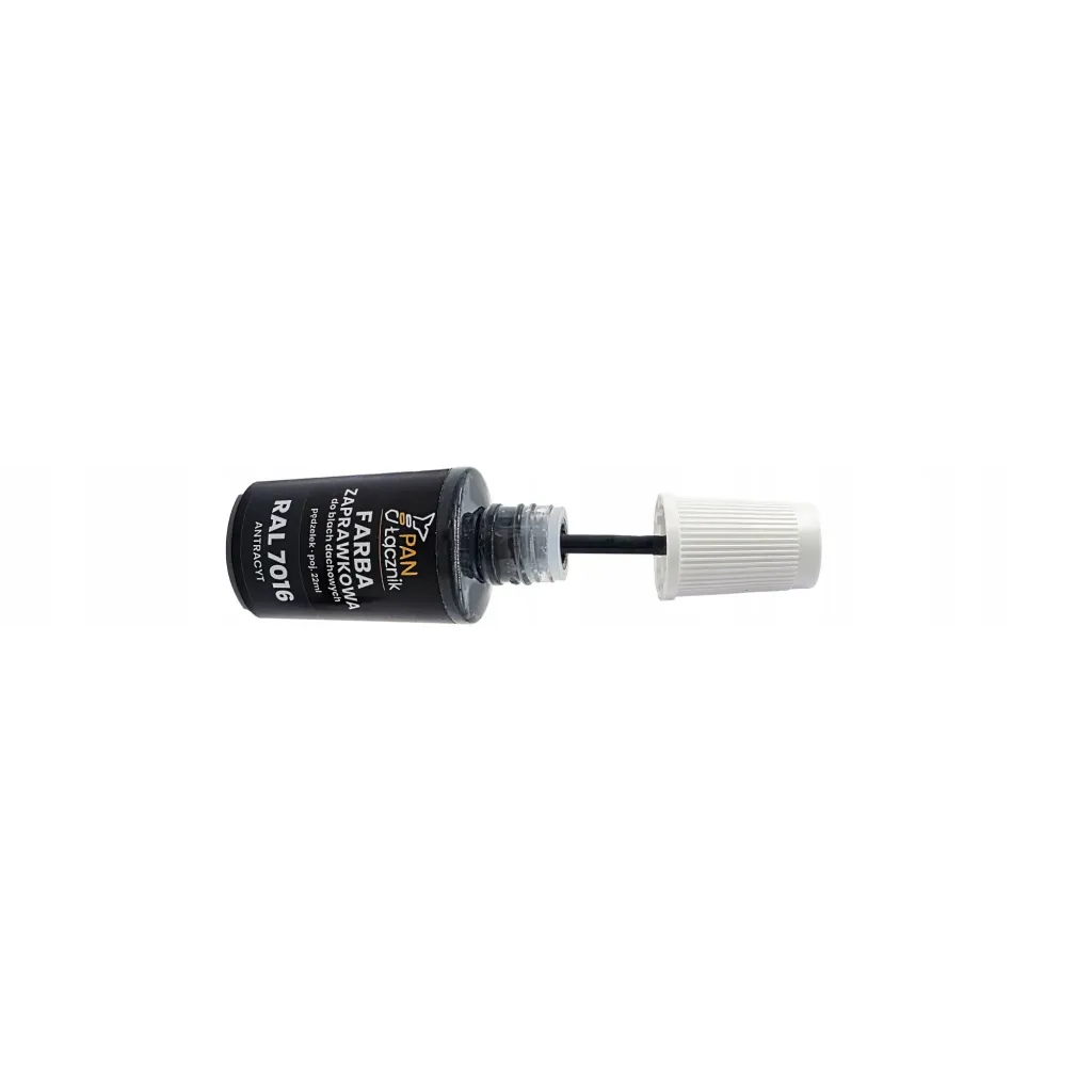 FARBA ZAPRAWKOWA ANTRACYT DO BLACH DACHOWYCH 22ml RAL7016 PAN ŁĄCZNIK