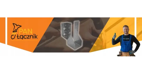 Wieszak Belki Wspornik Łącznik Ciesielski Ocynkowany 64x158x75 WB16 1szt